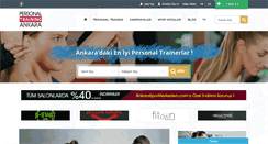 Desktop Screenshot of personaltrainingankara.com