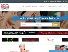 Tablet Screenshot of personaltrainingankara.com